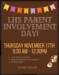 LHS Parent Involvement Day